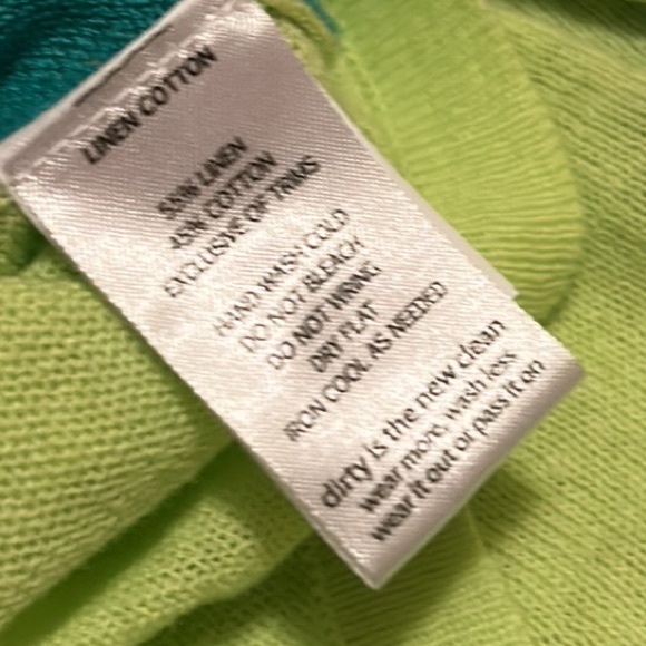 New! Horny Toad Citron Postcard Pullover Sweater - Picture 7 of 9